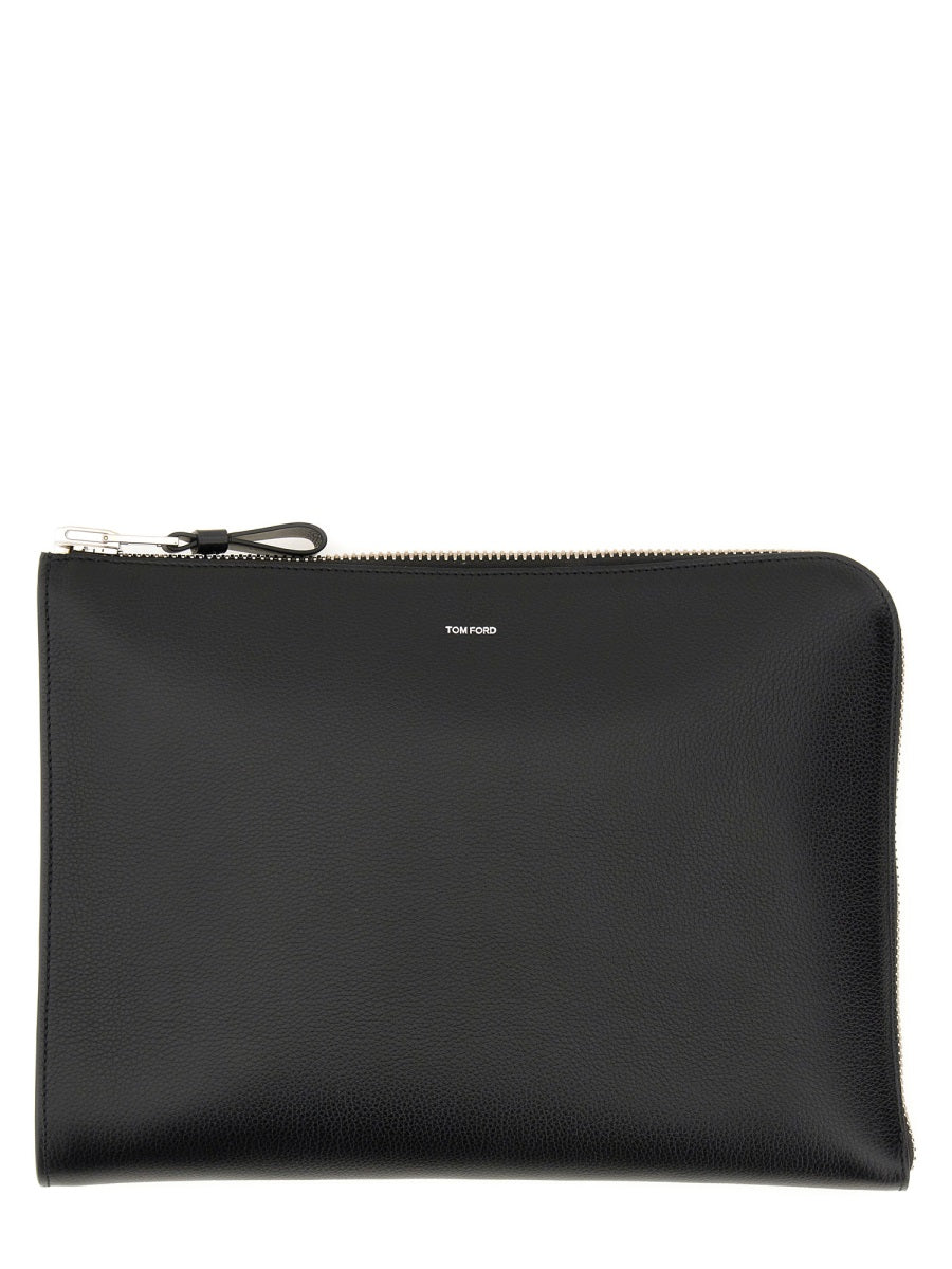 TOM FORD Zippered Leather Portfolio