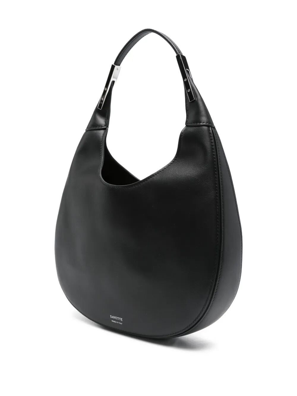 SAVETTE The Mini Florence Hobo Handbag in Smooth 100% Leather