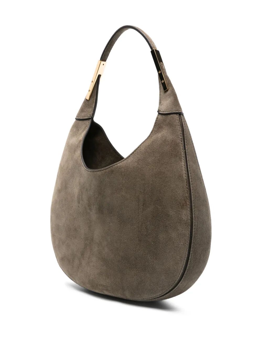SAVETTE Mini Hobo Handbag in Soft Suede