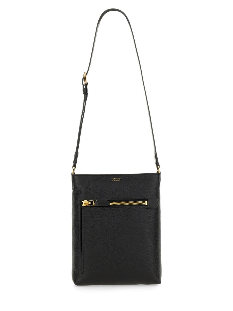 TOM FORD Leather Crossbody Bag for Men