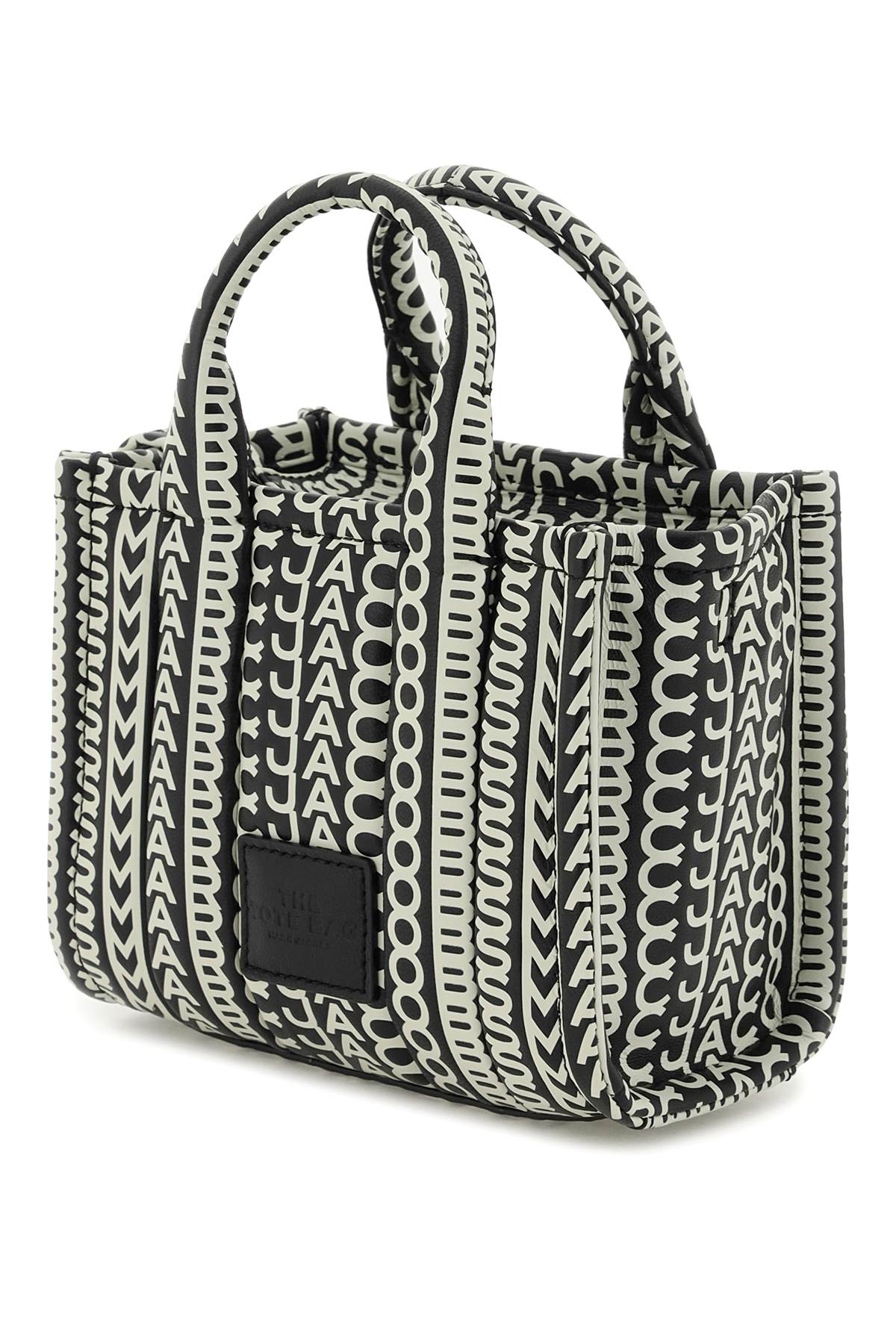 MARC JACOBS Mini Printed Leather Monogram Handbag