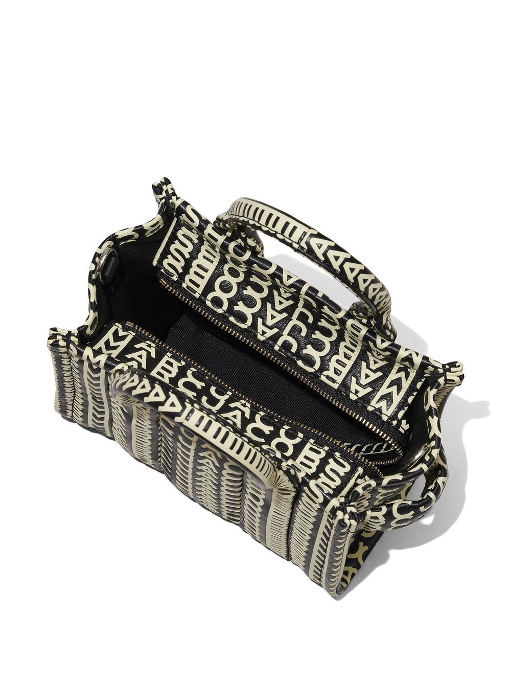 MARC JACOBS Mini Printed Leather Monogram Handbag