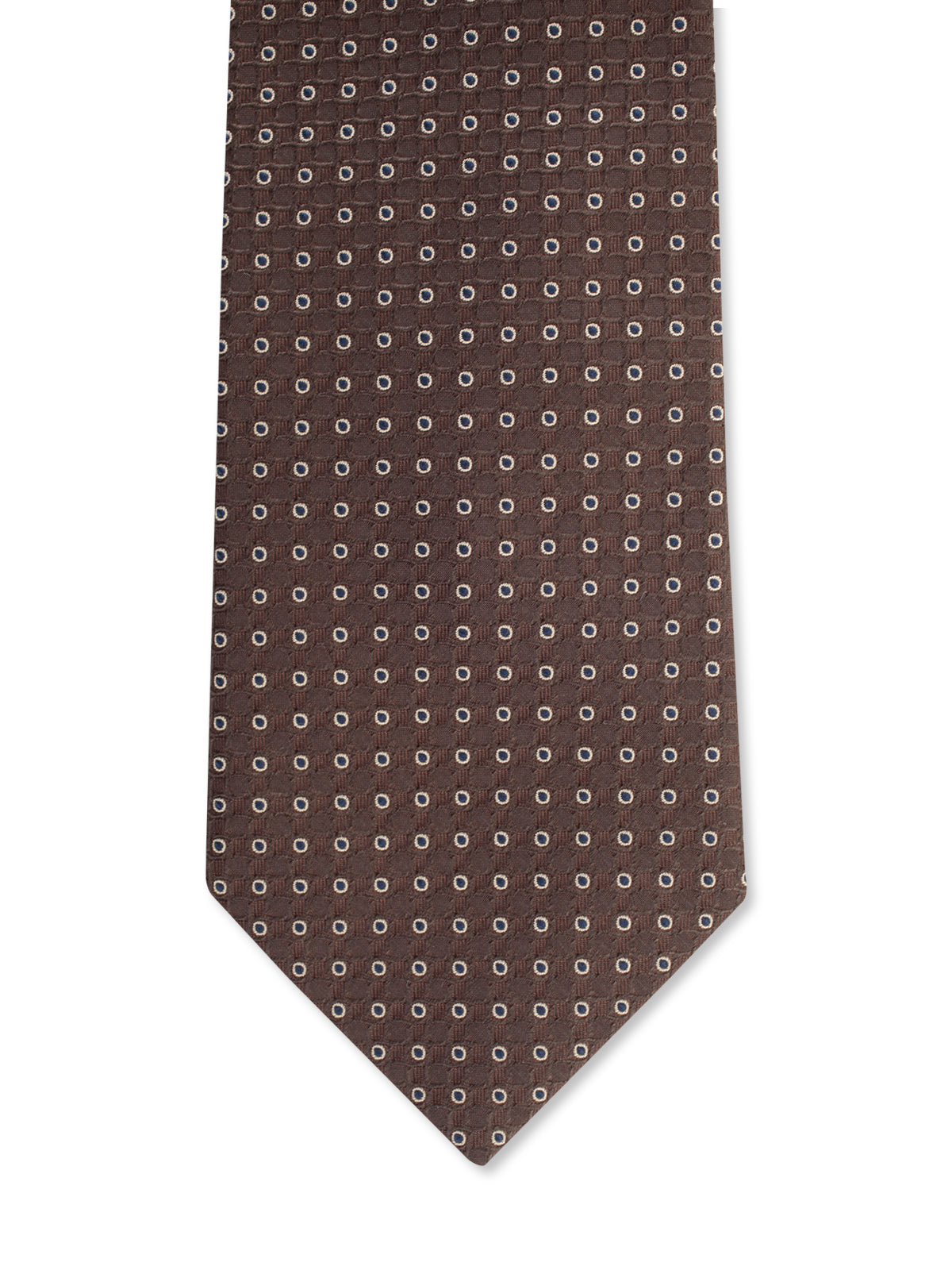 CHURCH'S Silk Printed Tie 8 cm Mini Dots