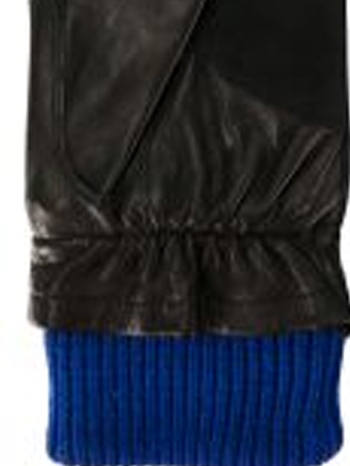 AMI PARIS Men's Leather and Wool Gloves for Fall 2017