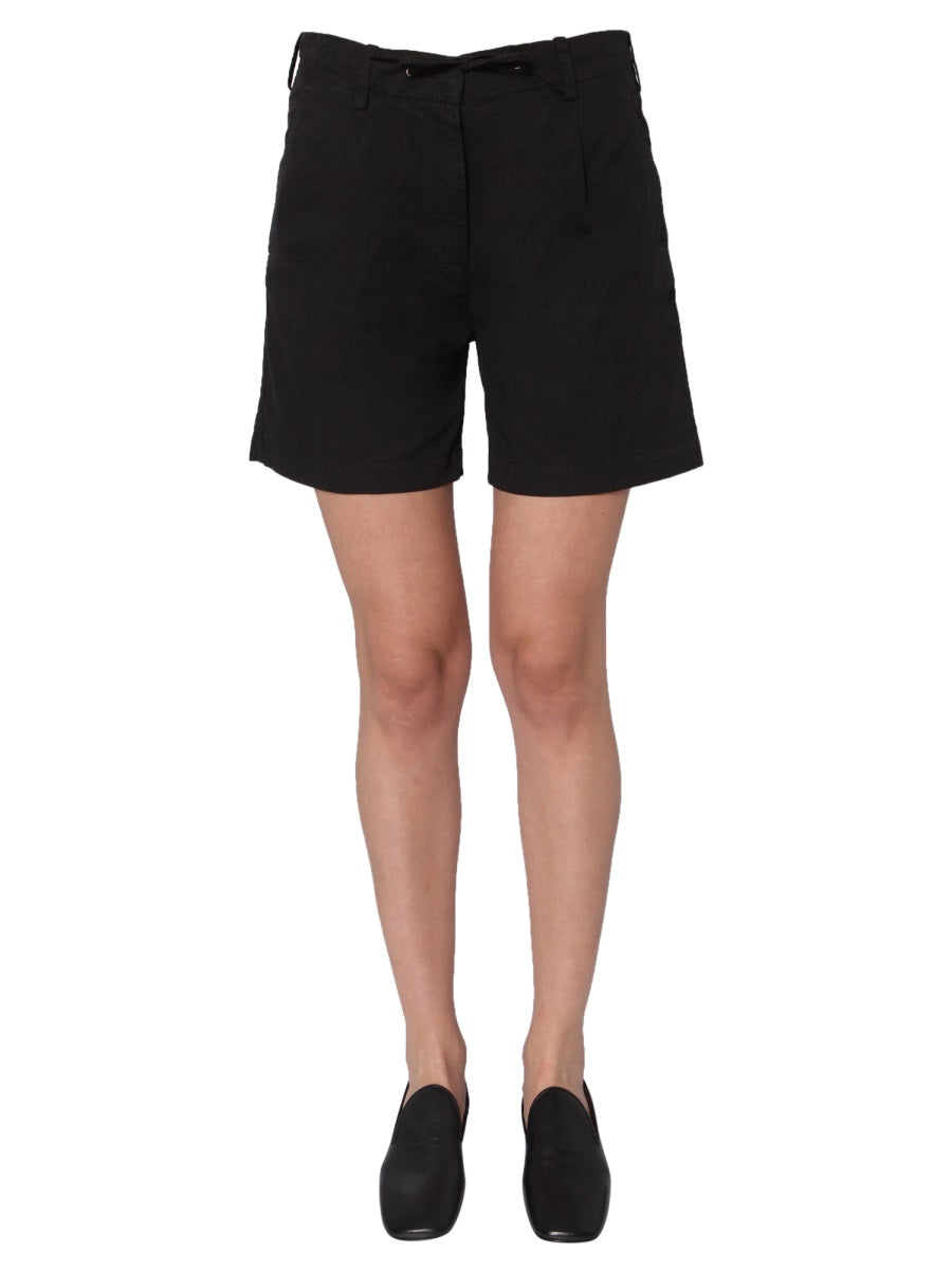 ASPESI Regular Fit Bermuda Mini Shorts for Women