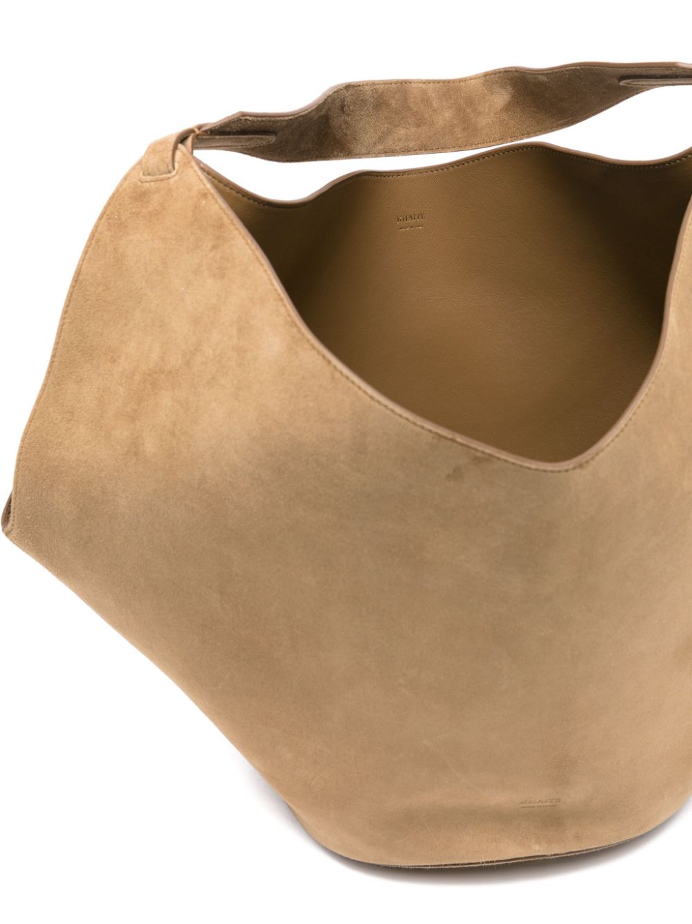 KHAITE Lotus Medium Leather Shoulder Handbag