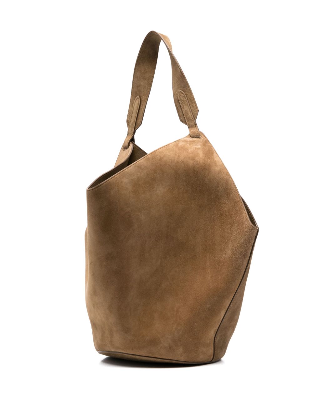 KHAITE Lotus Medium Leather Shoulder Handbag