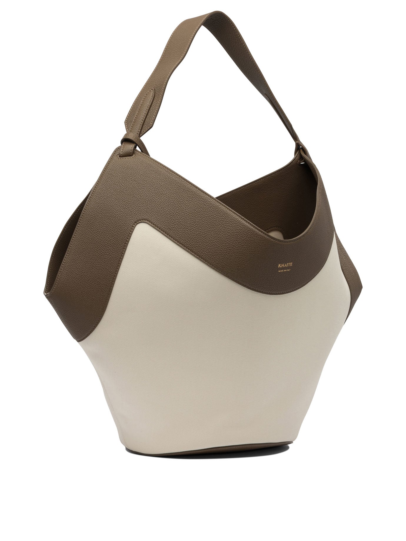 KHAITE Leather Shoulder Handbag 40X56X22 CM