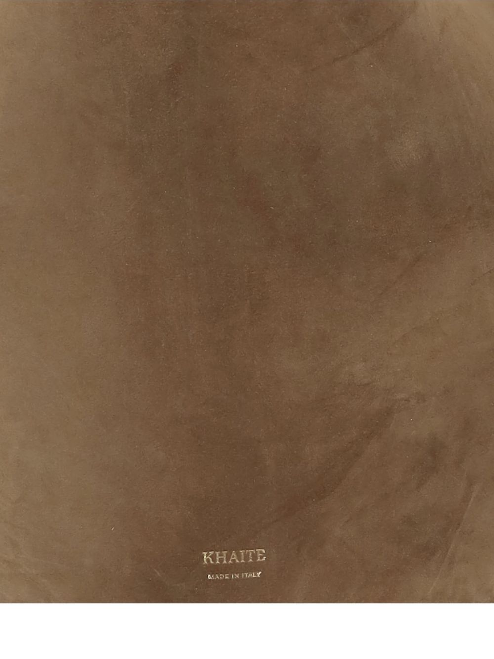 KHAITE Mini Leather Shoulder Handbag with Chain Detail