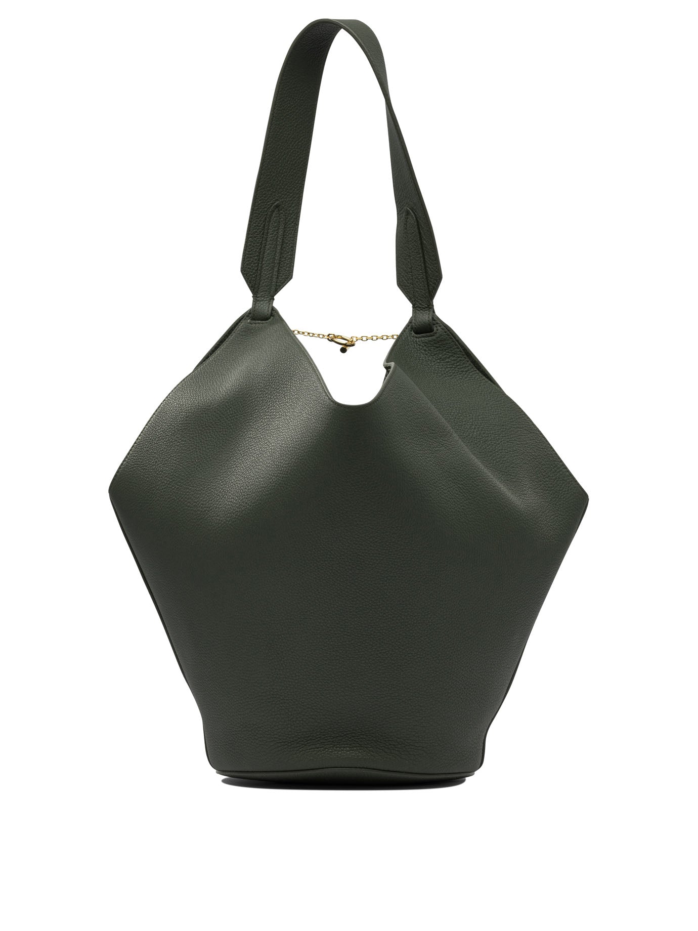 KHAITE Calfskin Shoulder Handbag 35.5X46X21 CM