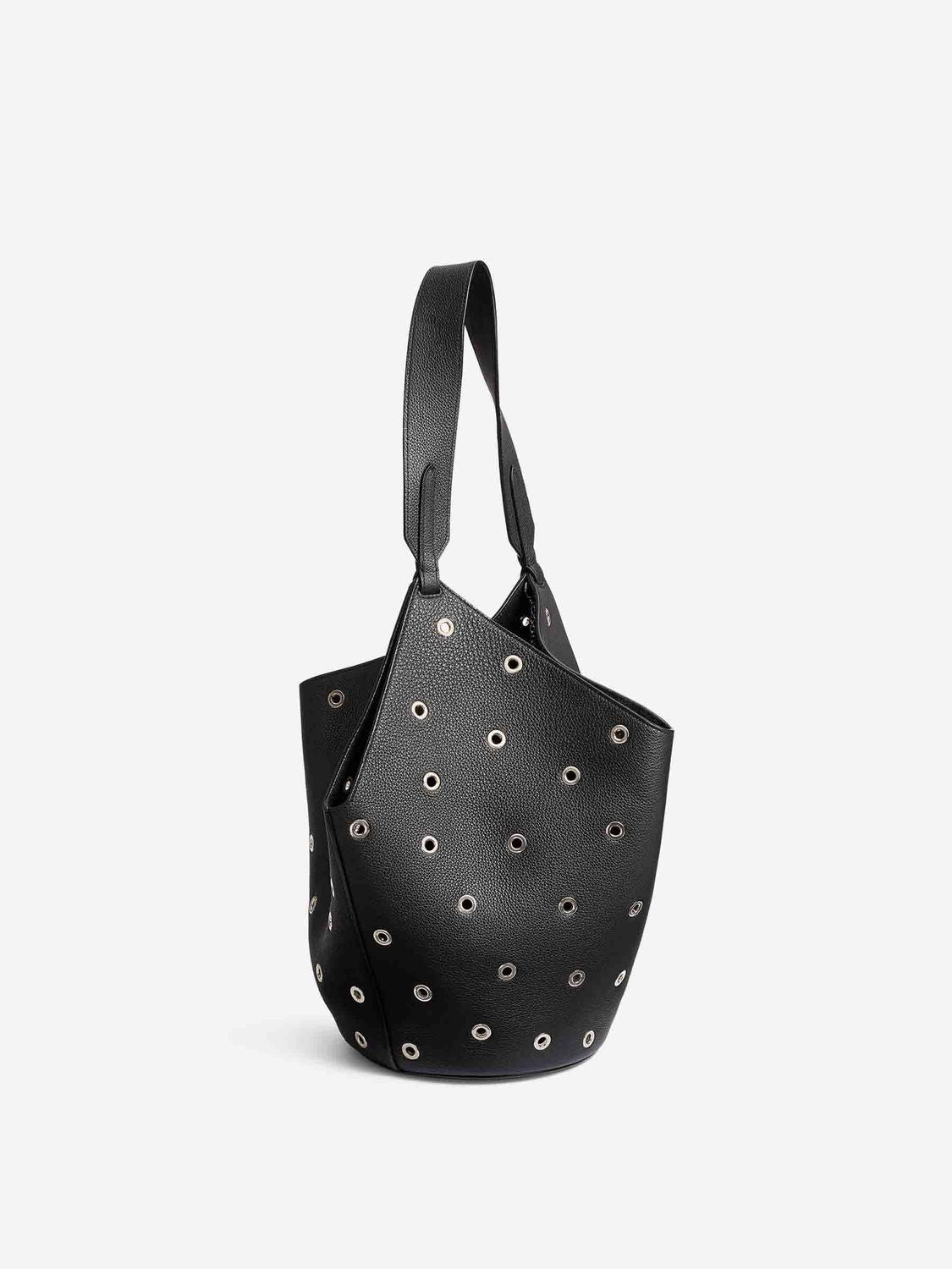 KHAITE Mini Perforated Handbag