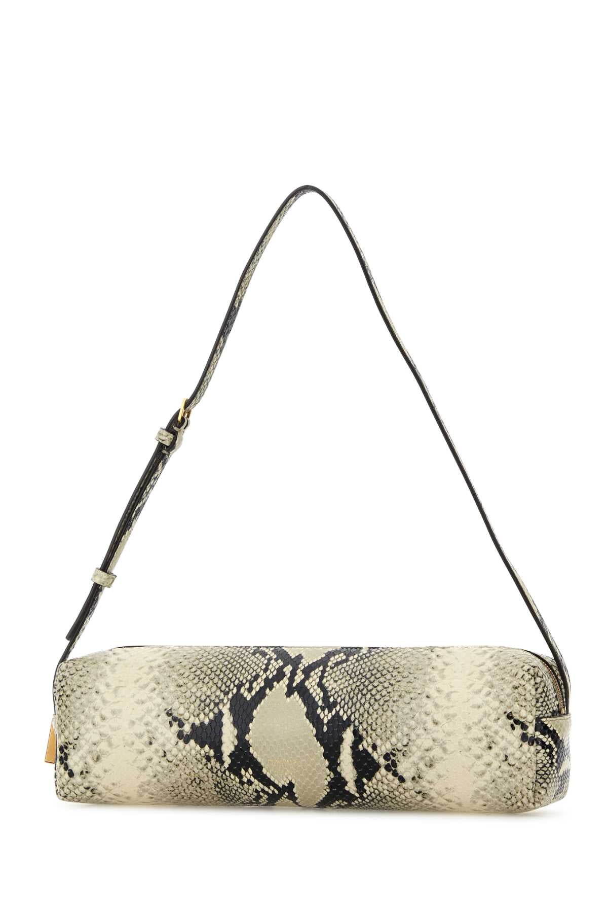 KHAITE Animal Print Leather Kye Shoulder Mini Handbag