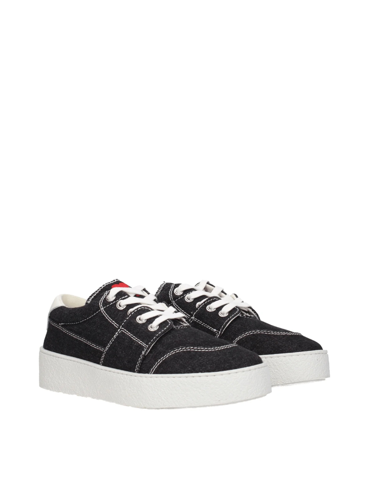AMI PARIS Madison Coeur Logo Sneakers