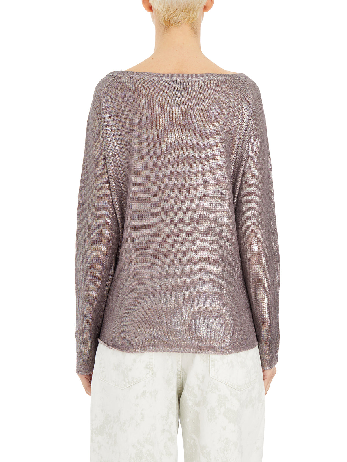 AVANT TOI Slim Fit Women’s Sweater with Boat Neck