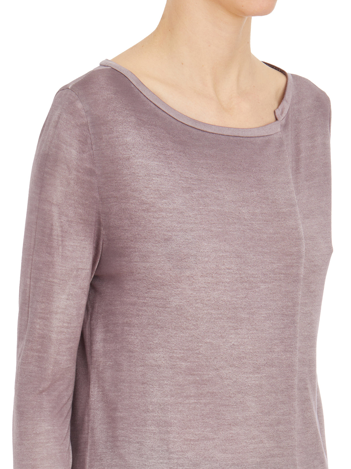 AVANT TOI Chic 3/4 Sleeve Boat Neck Sweater