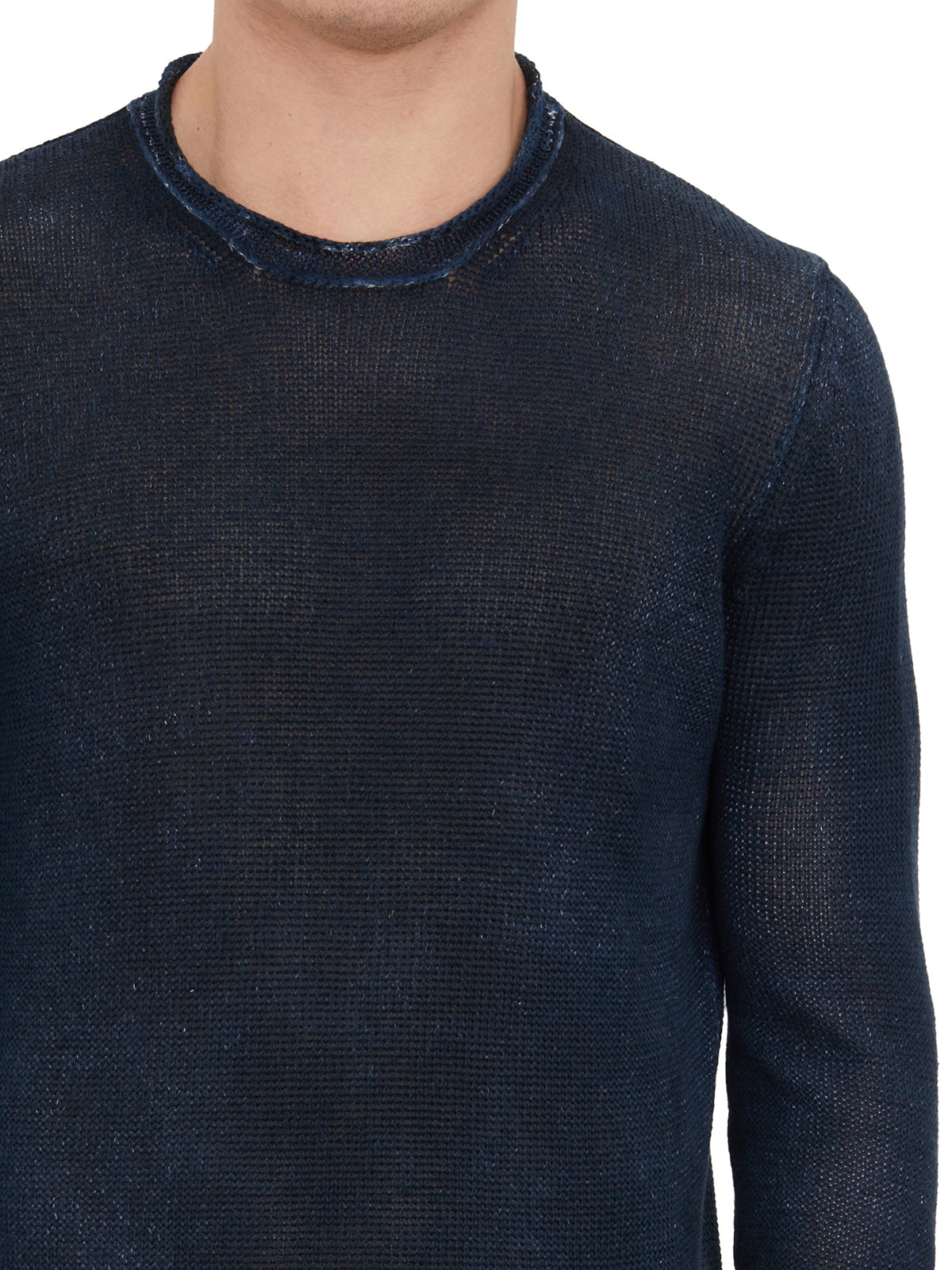 AVANT TOI Men's Lightweight Crew Neck Sweater - Size M