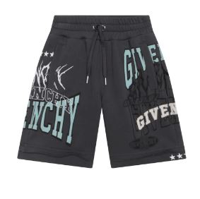 GIVENCHY KIDS Kids Cotton Blend Mini Shorts