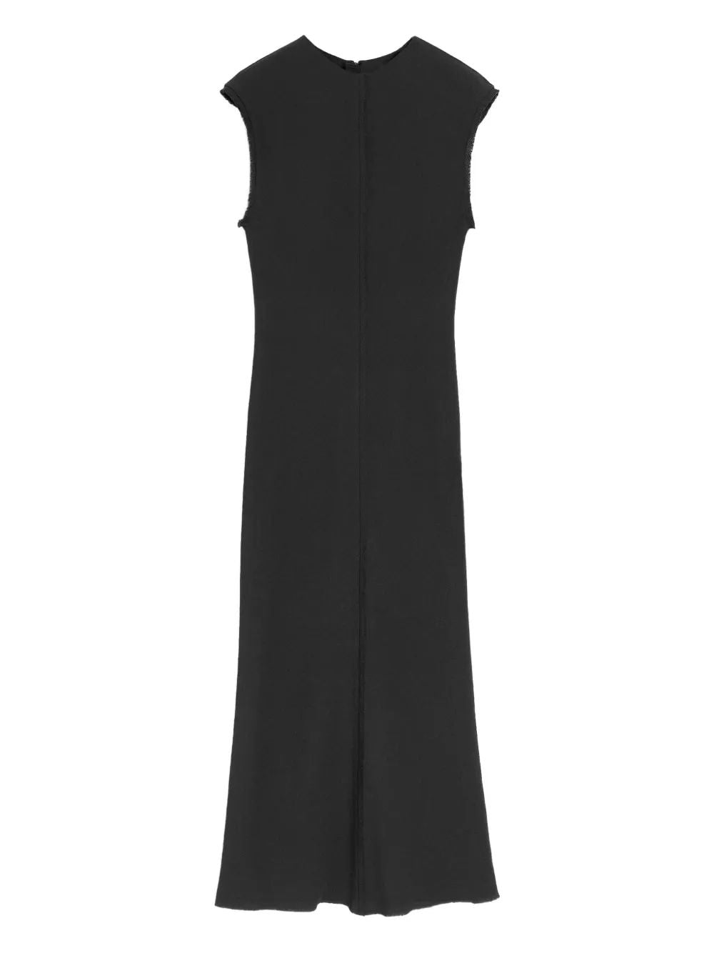 AMI PARIS Raw Edge Midi Dress for Women