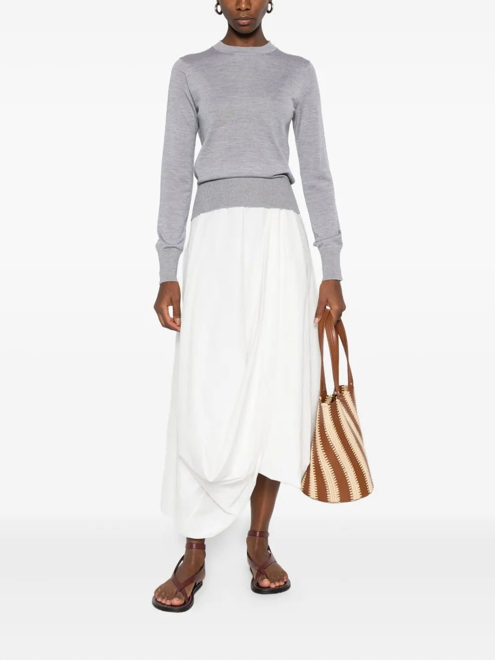 AMI PARIS Chic Wool and Silk Knitwear for Women