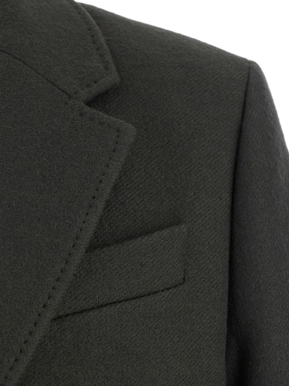 AMI PARIS Men's Single Breasted Wool Jacket
