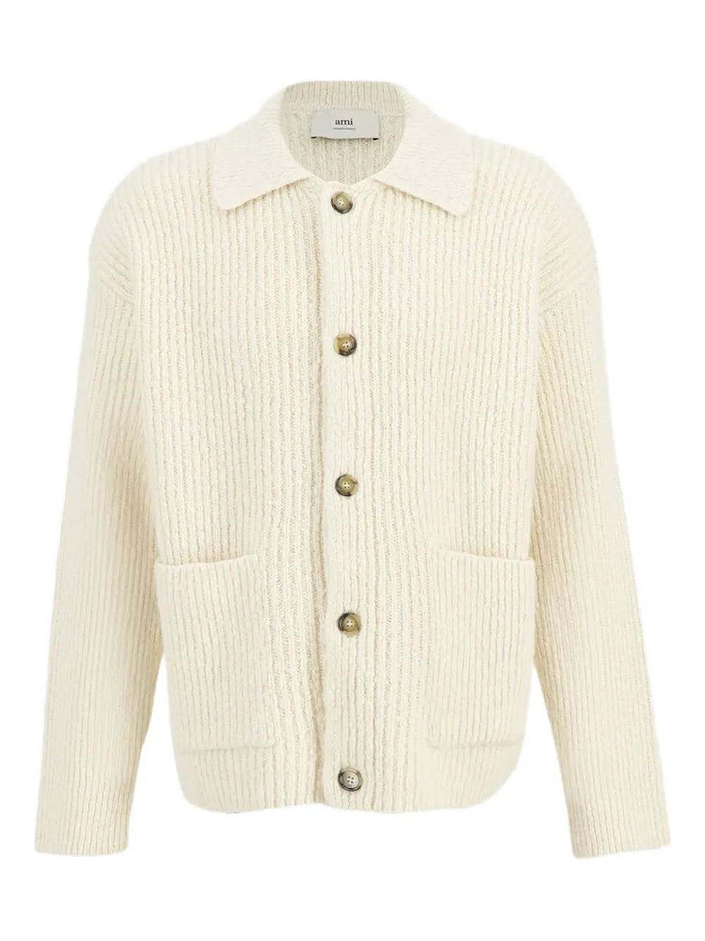 AMI PARIS Chunky Knit Sweater for Men