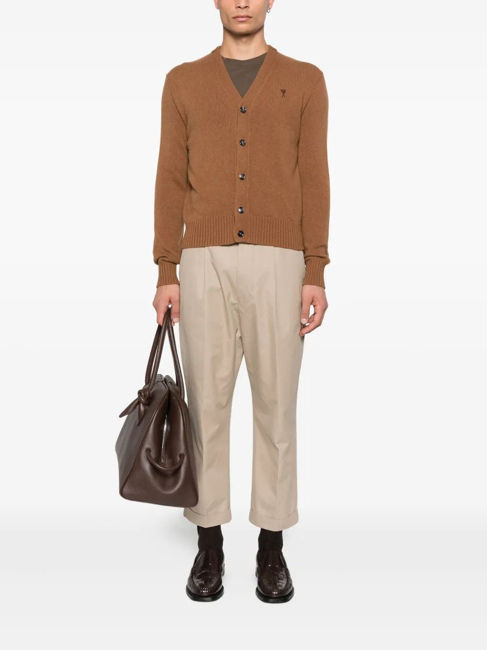 AMI PARIS Premium Wool Sweater for Men - FW25 Collection