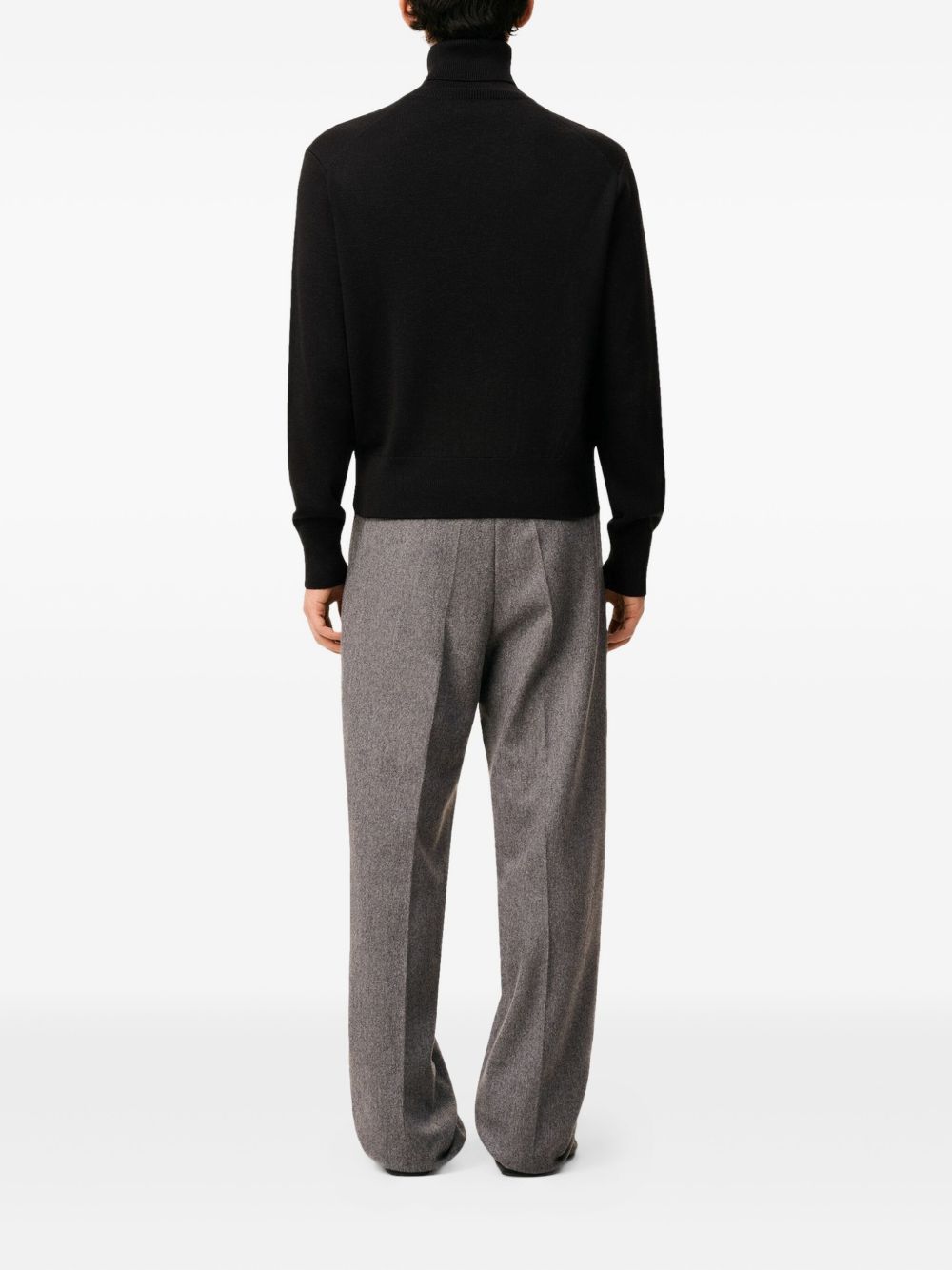 AMI Wool Roll Neck Sweater