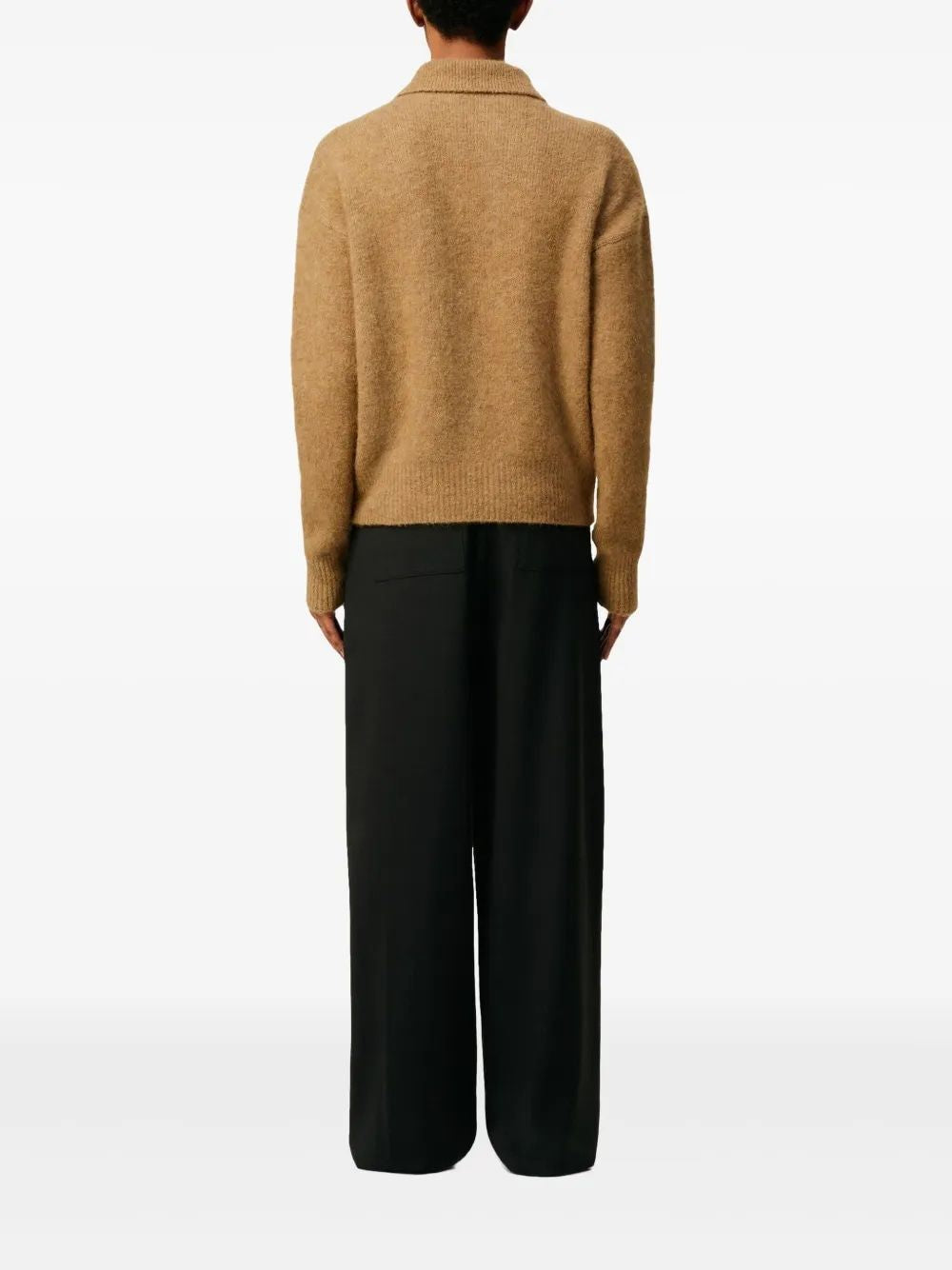 AMI PARIS Men's Alpaca Blend Sweater