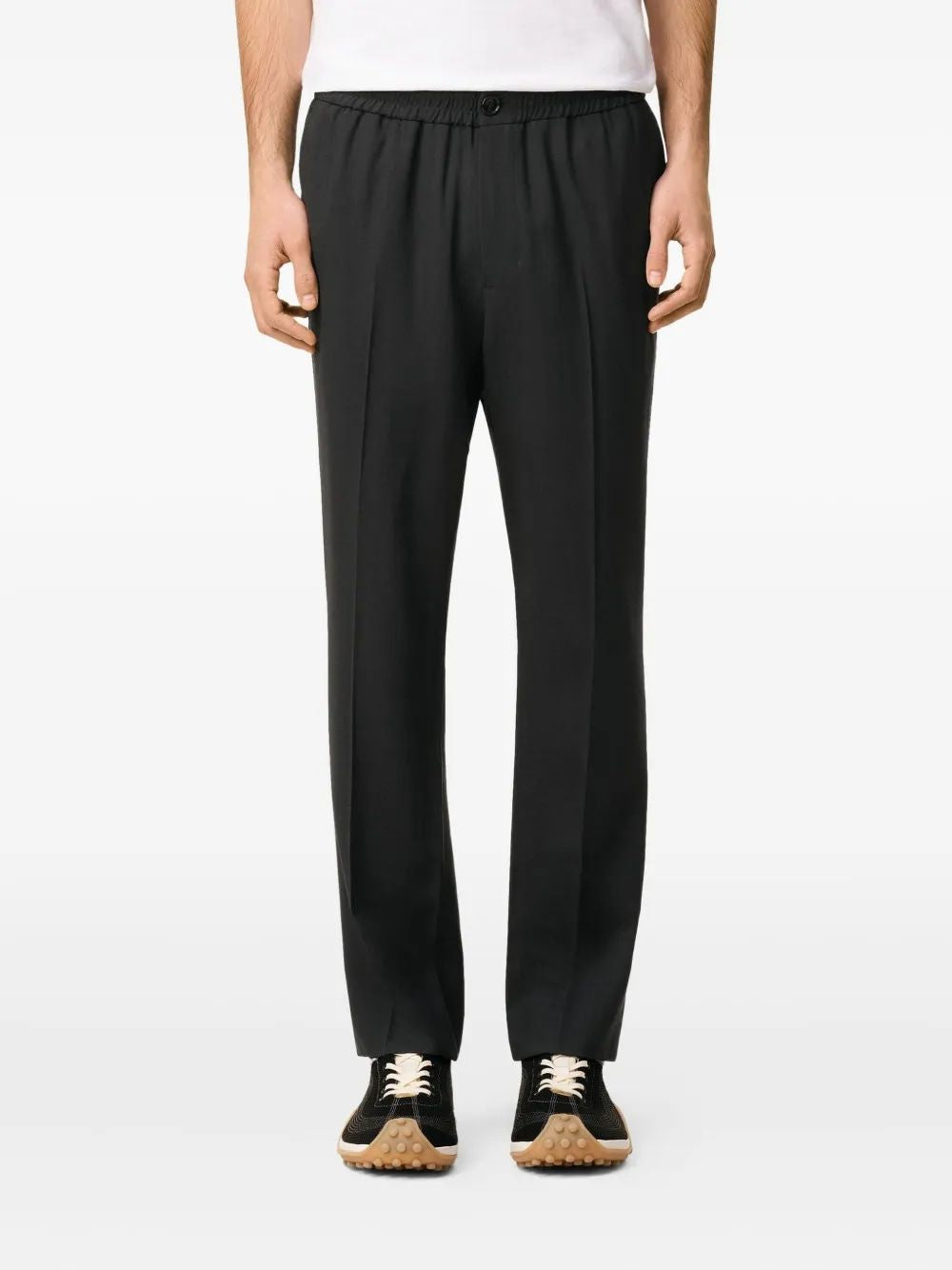 AMI PARIS Wool Trousers for Men - FW25 Collection