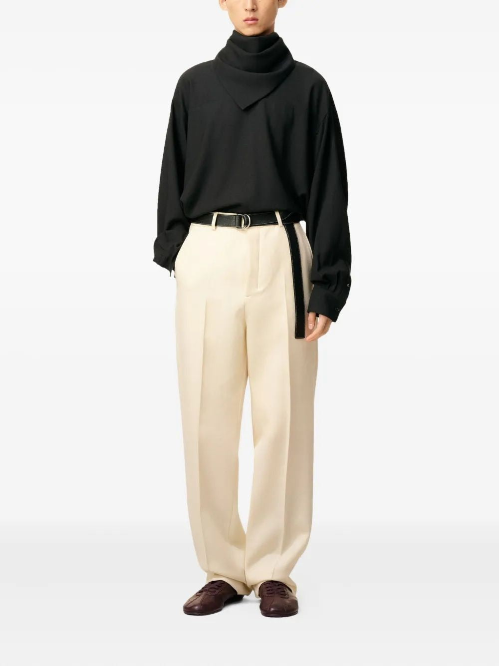 AMI PARIS Men's Large Luxe Pants