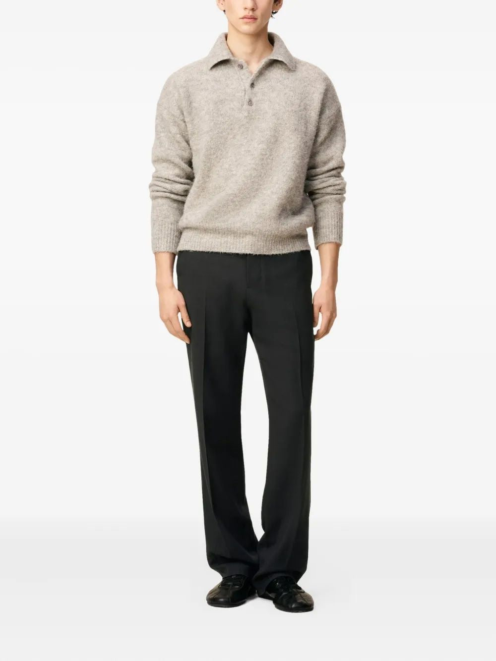 AMI PARIS Men's Straight Pants - FW25 Collection