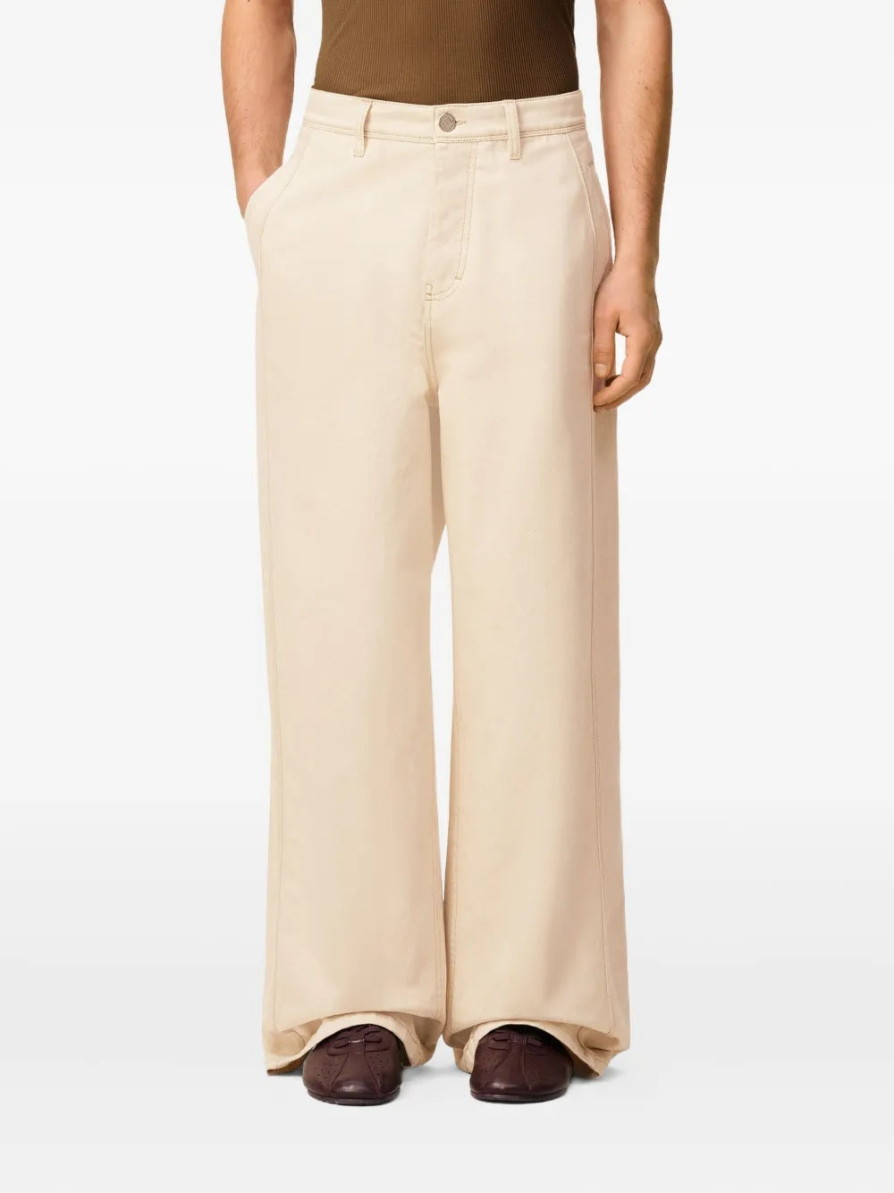 AMI PARIS Wide Fit Jeans for Men