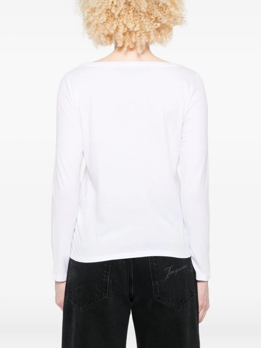 Majestic Round Neck Long Sleeve Sweater