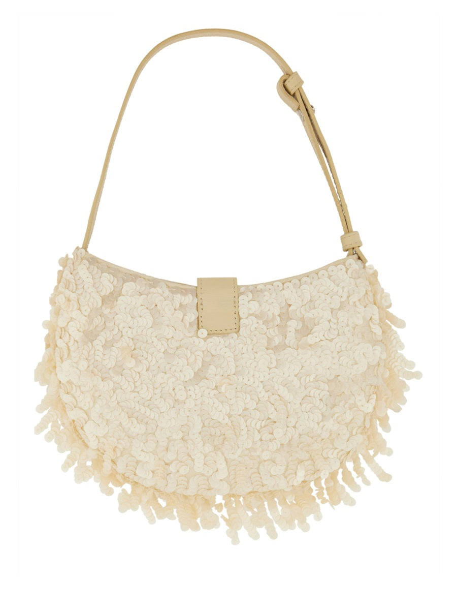 STAUD Mini Beaded Shoulder Bag