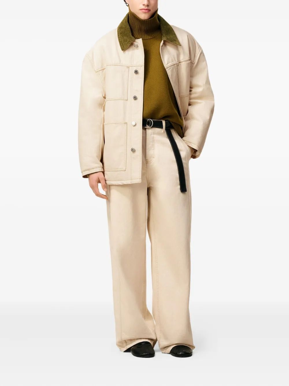 AMI PARIS Men's Worker Jacket - FW25 Collection