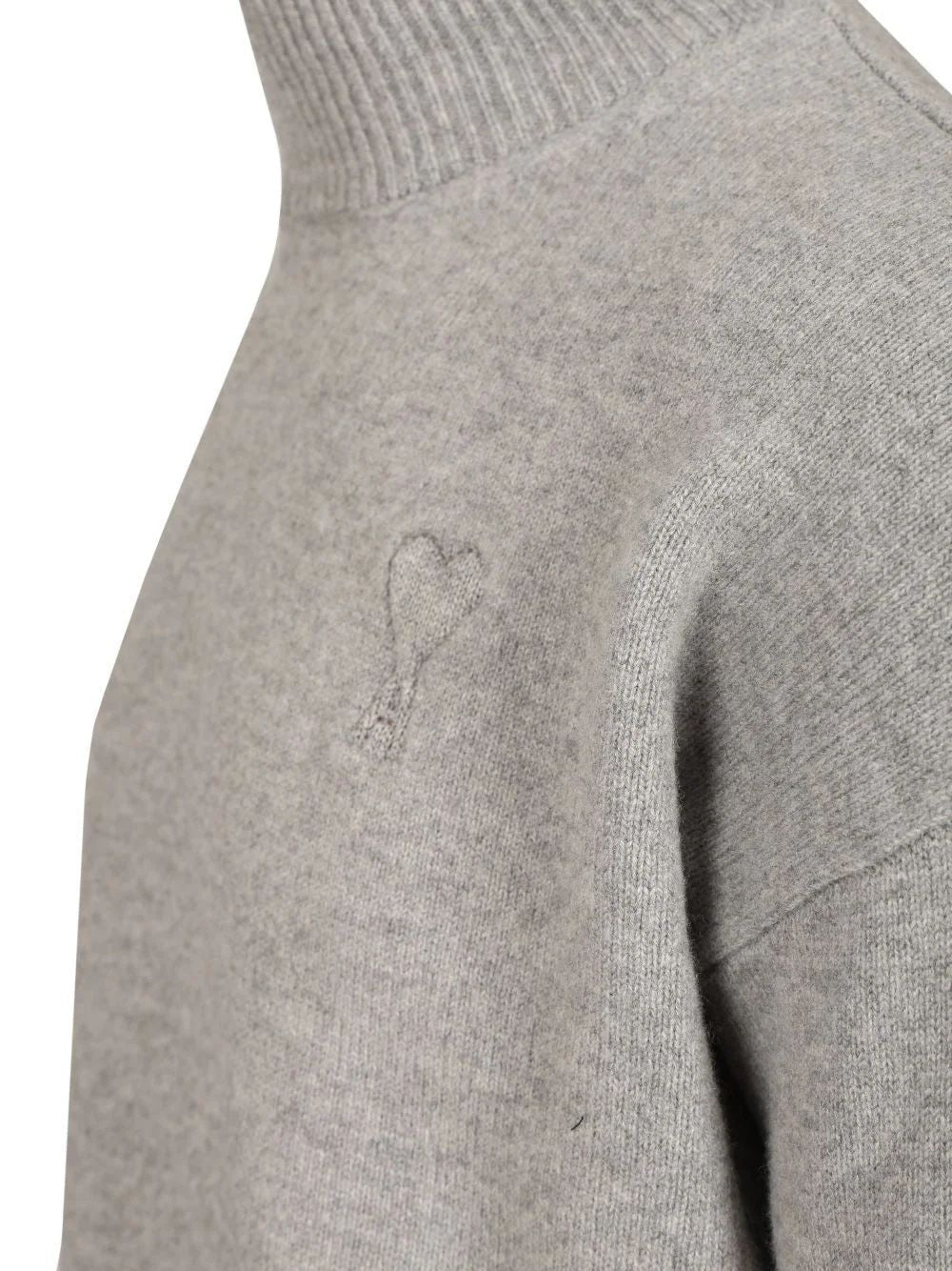 AMI PARIS Essential Wool Sweater for Men