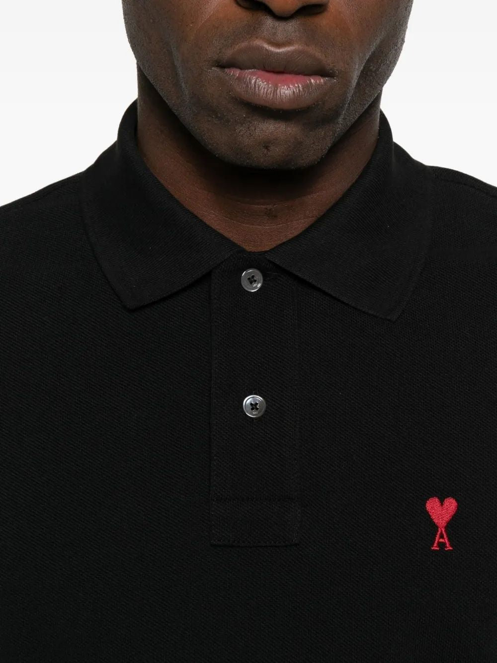 AMI PARIS Cotton Polo for Men - FW25 Collection