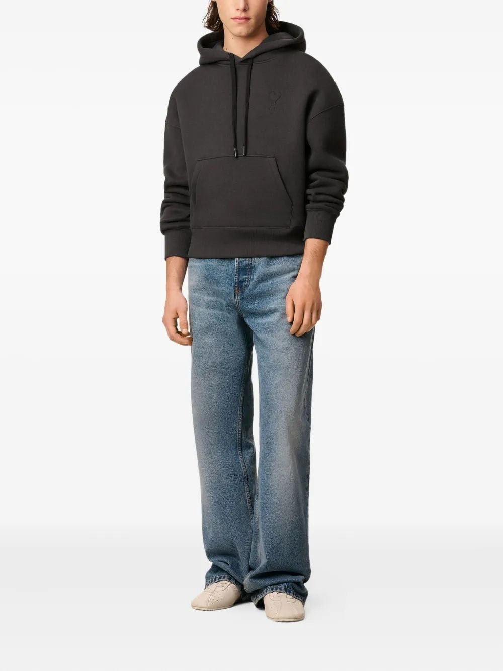 AMI PARIS Comfortable Men's Hoodie - FW25 Collection