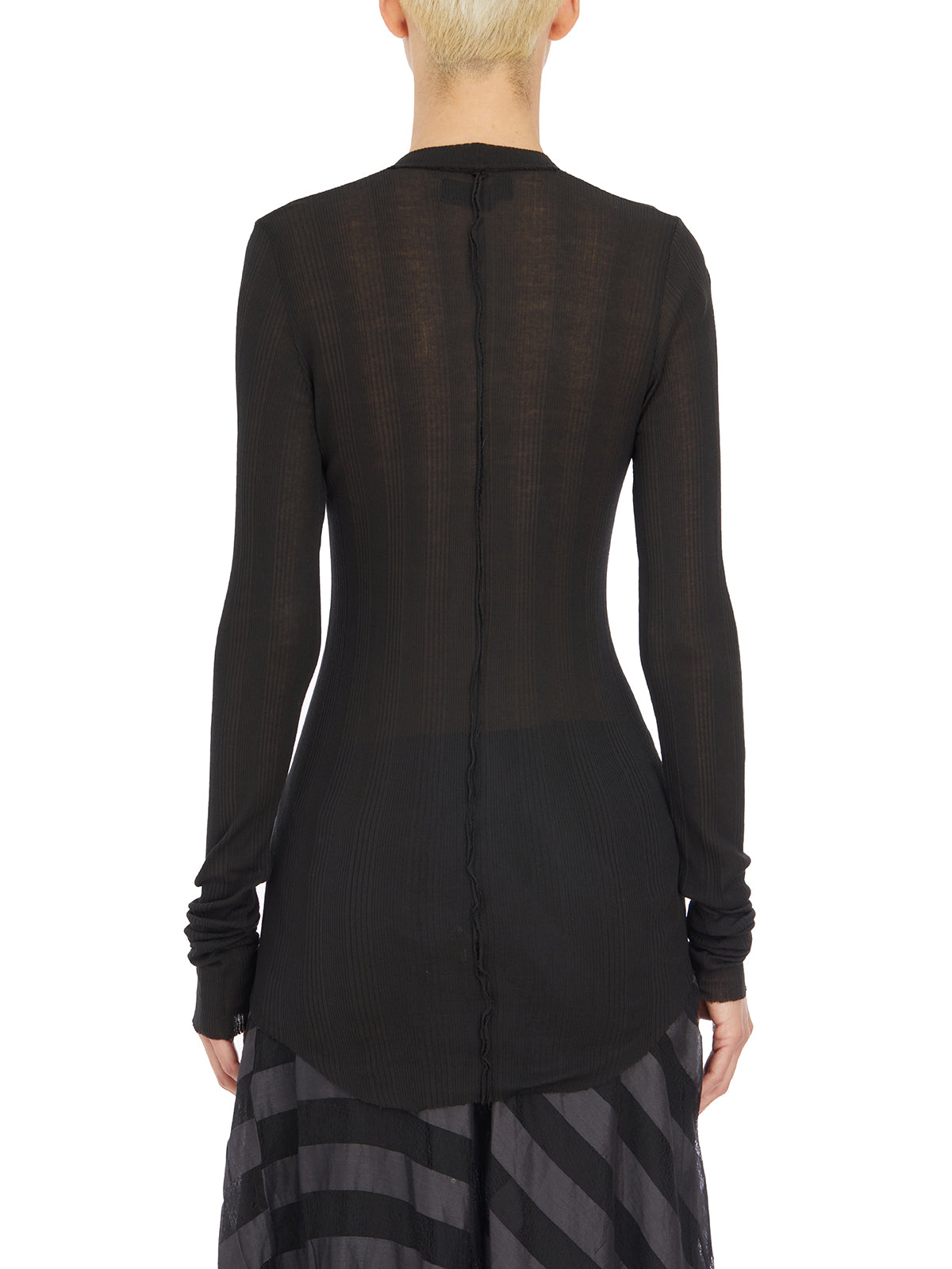 MARC LE BIHAN Women's V-Neck Sweater, Size 38