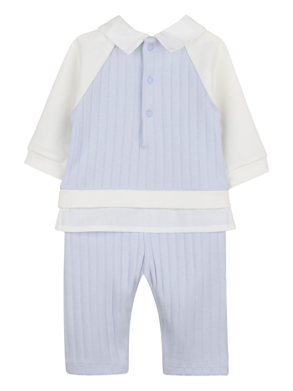 GIVENCHY KIDS Kids Logo Romper with Pointed Collar