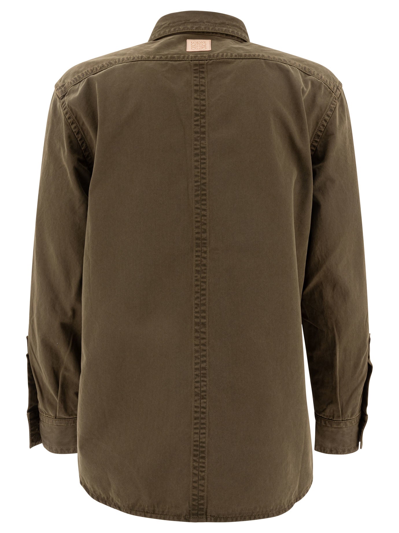 LOEWE Cotton Overshirt Jacket - Regular Fit