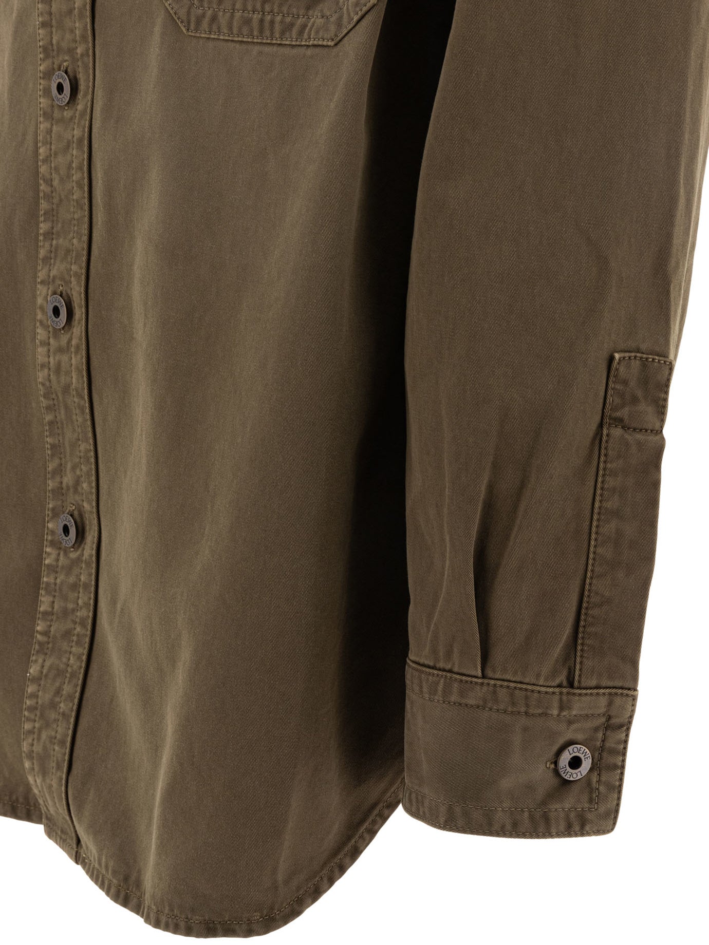 LOEWE Cotton Overshirt Jacket - Regular Fit