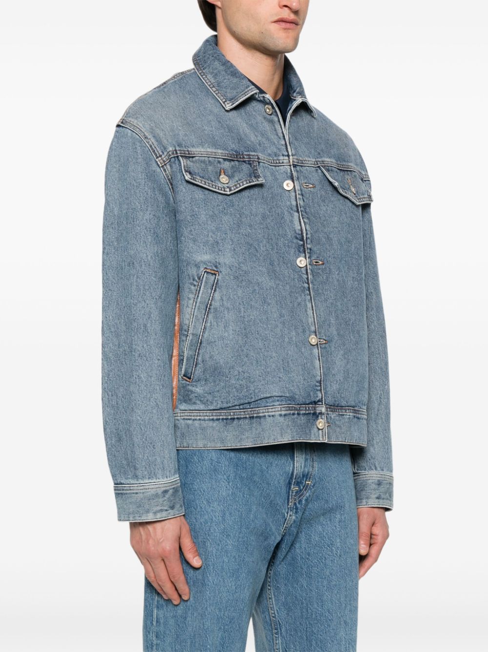 LOEWE Denim Hooded Jacket for Men