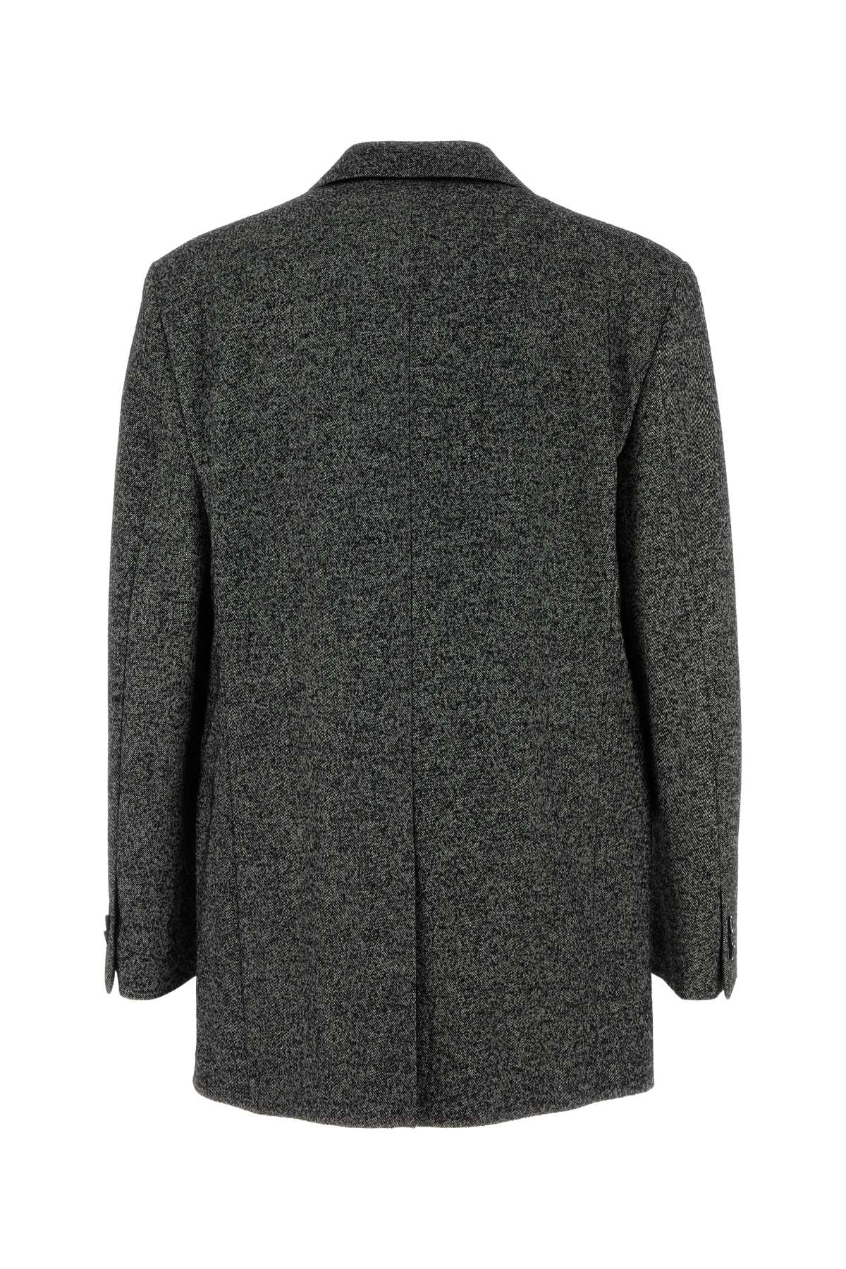 LOEWE Two-Tone Wool Blend Blazer
