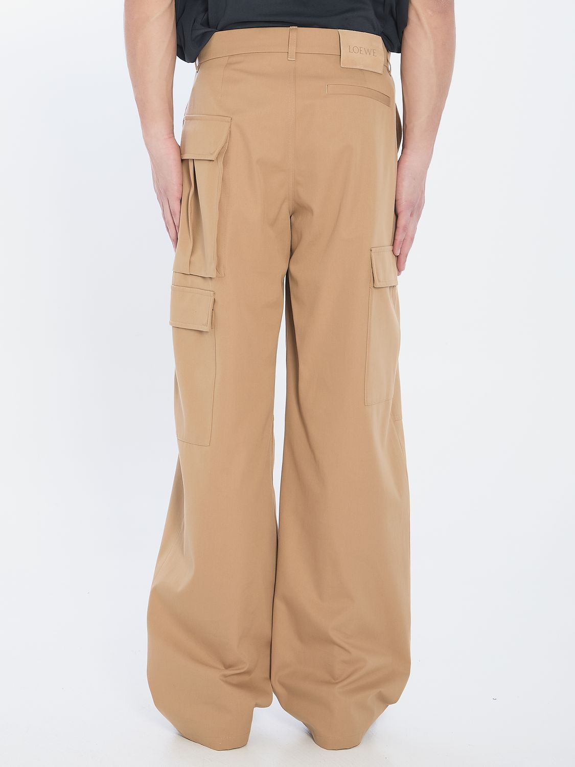 LOEWE Men's Cargo Trousers - Size 46