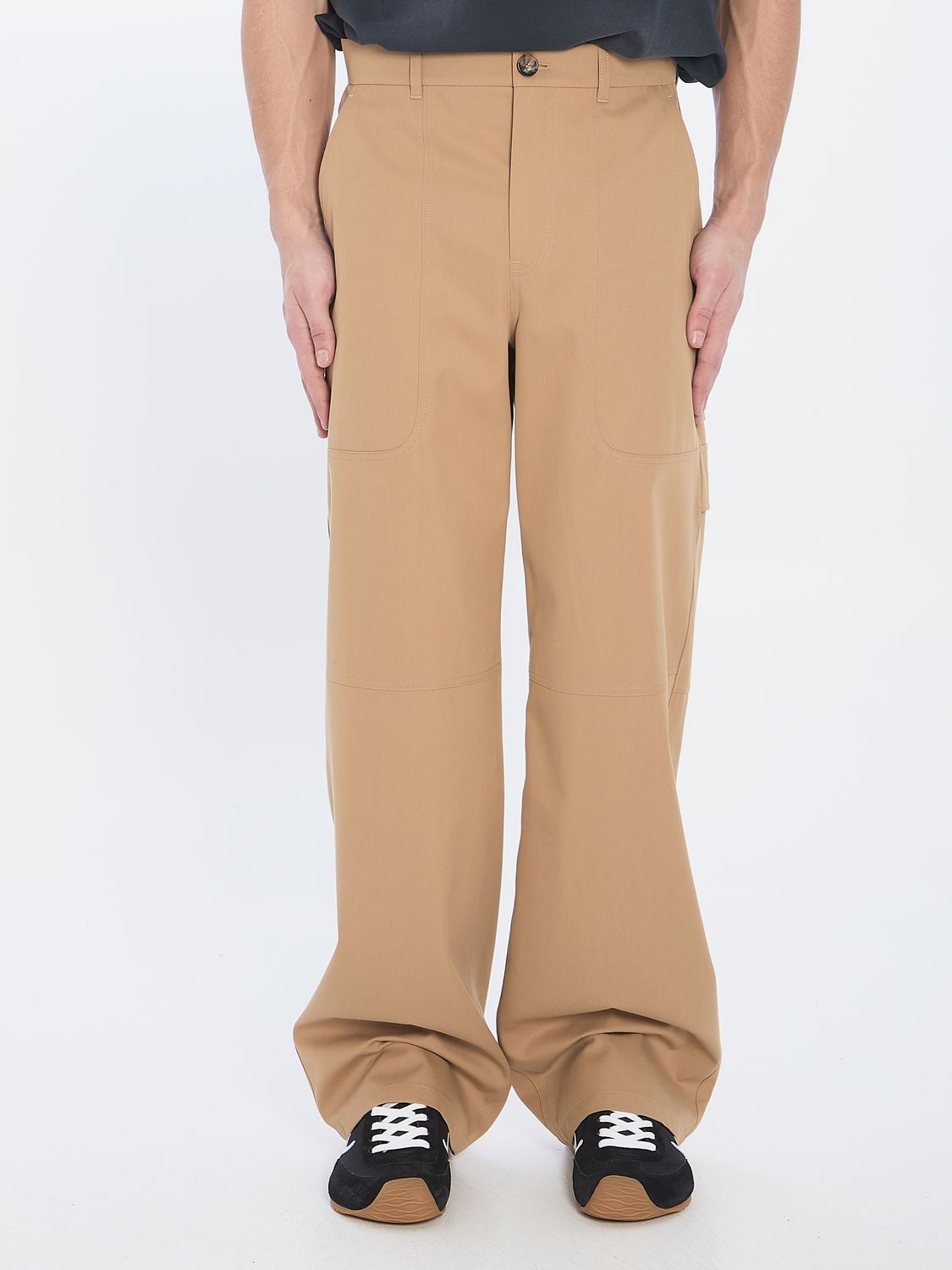 LOEWE Men's Cargo Trousers - Size 46
