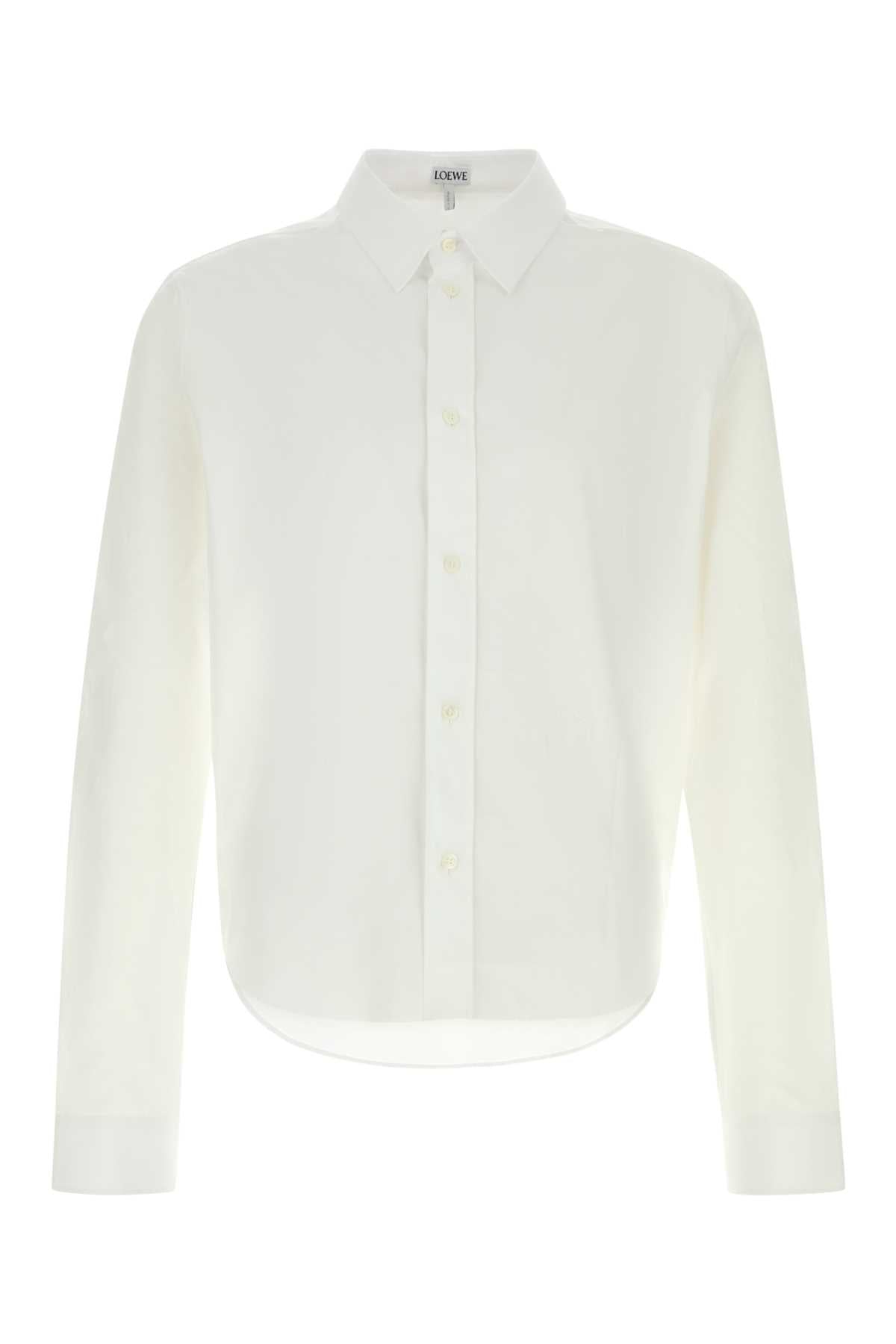 LOEWE Classic Poplin Shirt for Men - SS25 Edition
