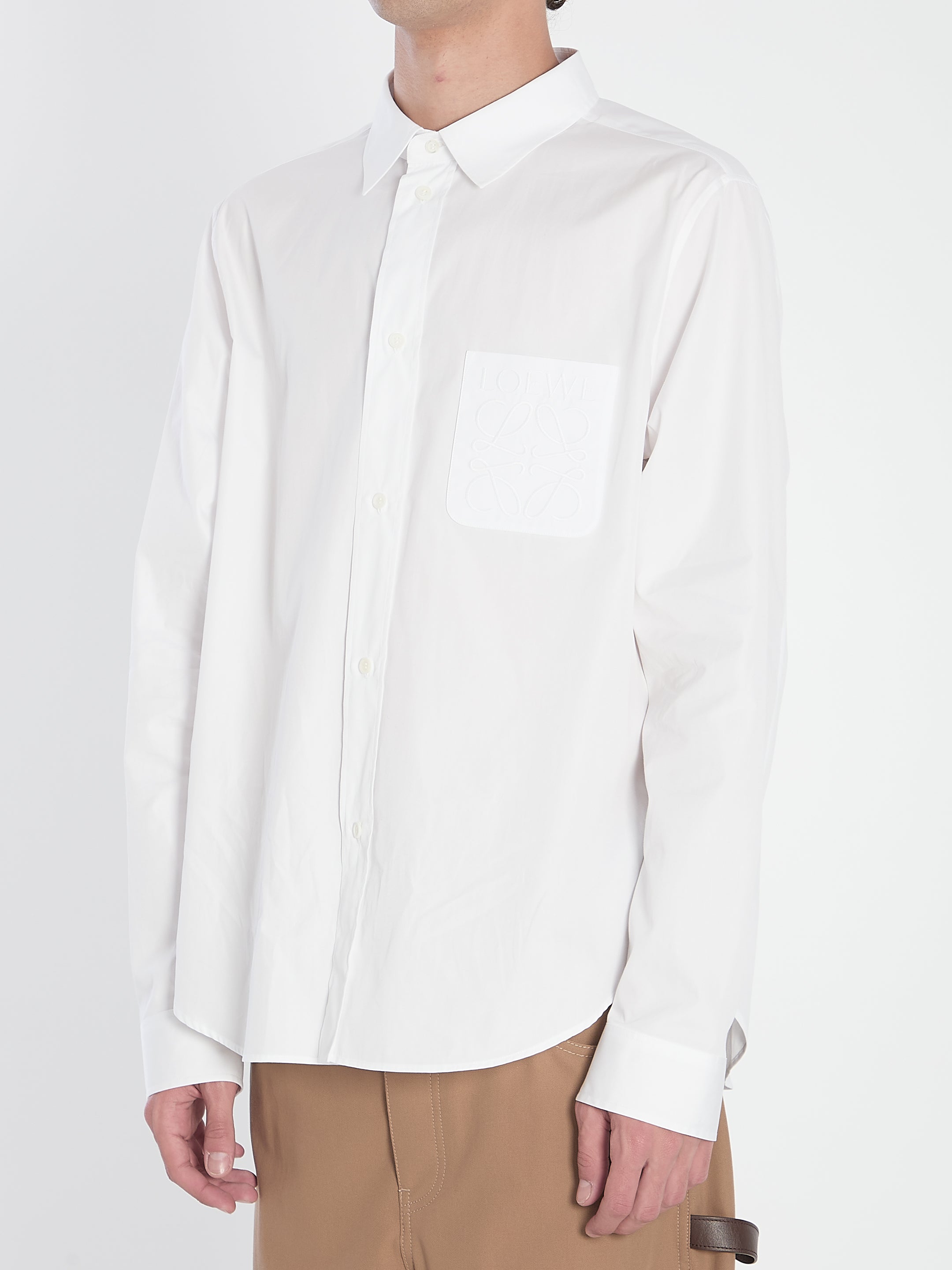 LOEWE Lightweight Cotton Shirt - Size 41