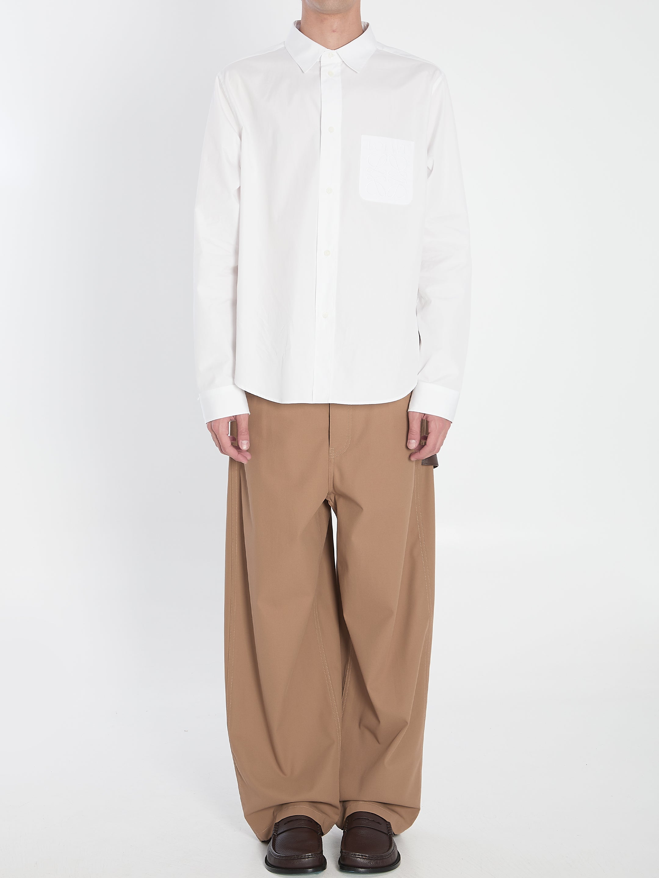 LOEWE Lightweight Cotton Shirt - Size 41
