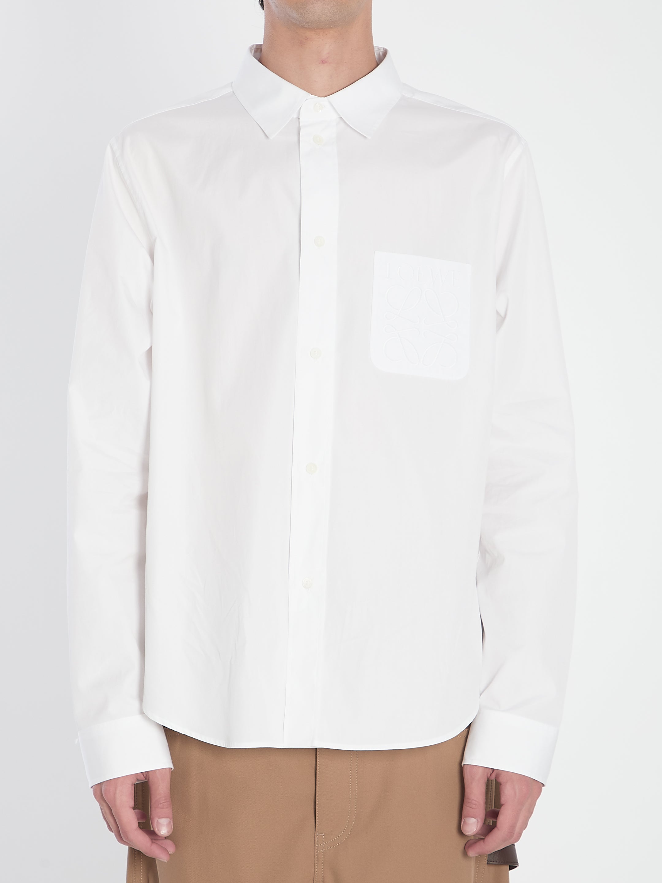 LOEWE Lightweight Cotton Shirt - Size 41